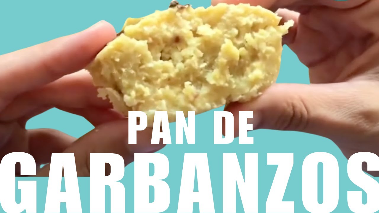 Cómo hacer pan de garbanzos