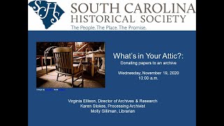 What's In Your Attic?: Donating to an Archive