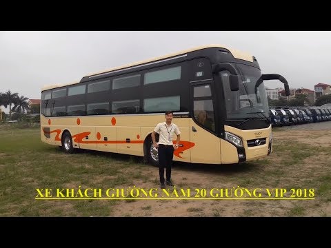 Giới thiệu XE KHÁCH GIƯỜNG NẰM THACO MOBIHOME 20 GIƯỜNG VIP 2020, xe GIƯỜNG NẰM CAO CẤP