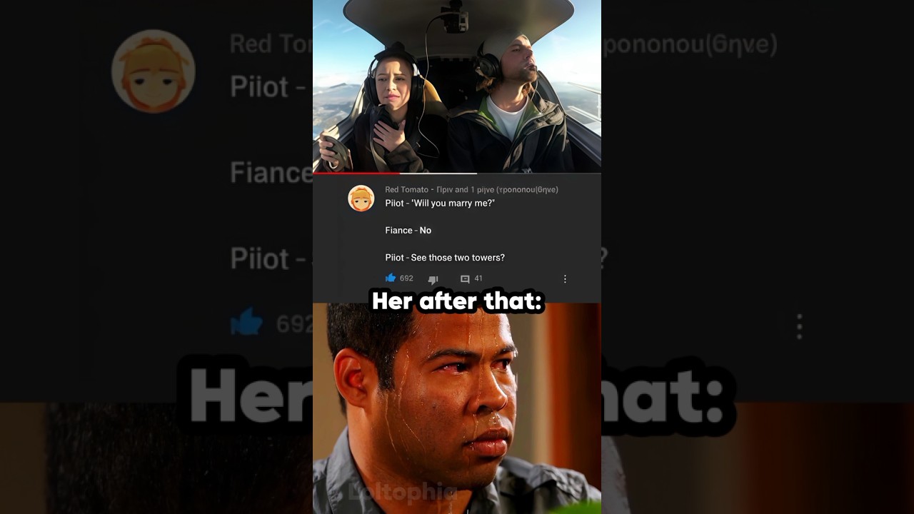 The pilot's about to do something crazy 💀