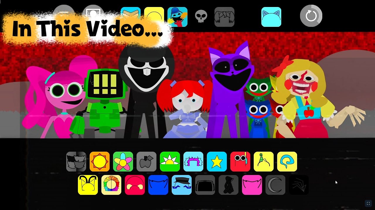 Incredibox Sprunki Retake But POPPY PLAYTIME 4 Horror ! Normal vs Horror Version