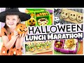 HALLOWEEN HOME TOUR AND LUNCH MARATHON 🎃 BUNCHES OF LUNCHES