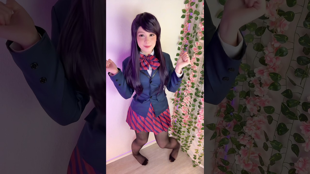 Komi-san is here💜#komicosplay #shoukokomi #komicantcommunicate #cosplay #komicantcommunicatecosplay