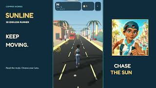 Information Sunline: 3D Endless Runner | Official Gameplay Trailer Update