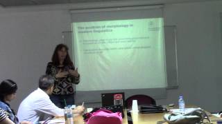 TOBB ETU - Ljuba Veselinova Basics of Morphological Analysis 1