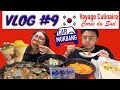 VLOG 9 OUR LITTLE KOREAN FOOD TOUR In Montreal CAR MUKBANG 