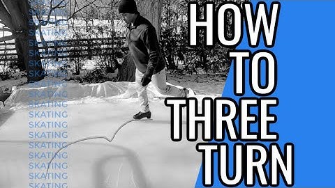 How to do a 3 Turn | Skating Lessons for Beginners