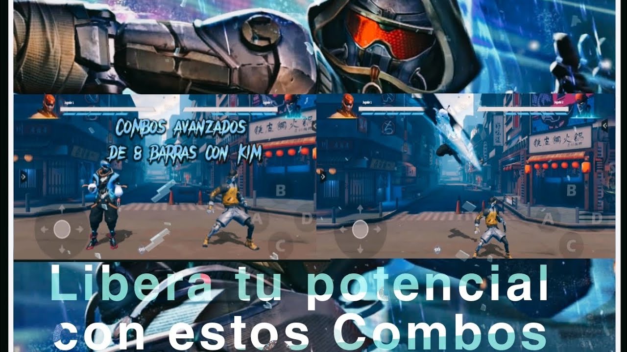 Combos nivel experto KIM WOO RYONG (8barras) 