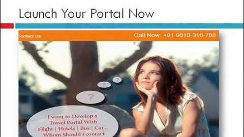 Travel Portal Developer, Travel Website Designing & Development, Tour Operator Software