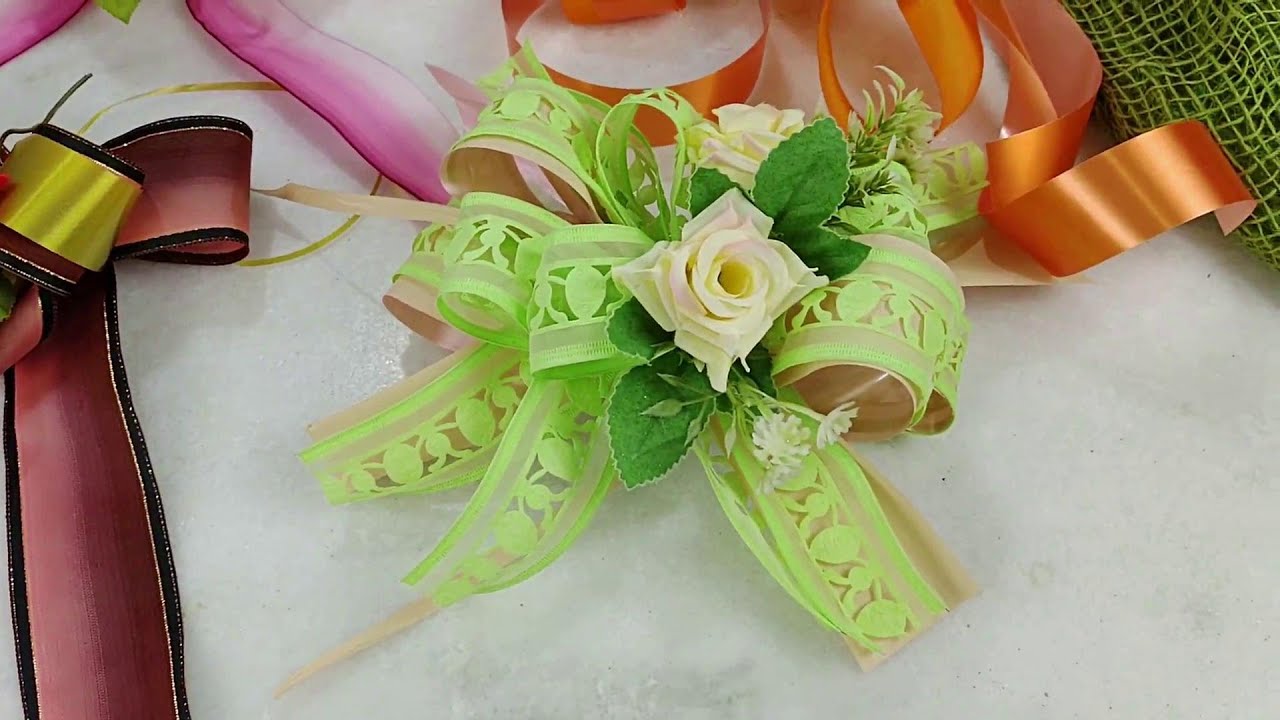 Como Fazer Laços Para  Cestas de Café da Manhã e Datas Comemorativas.