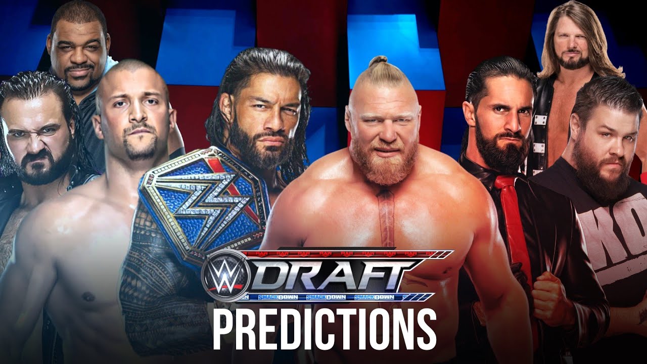 WWE Draft 2021 Results Predictions : Brock Lesnar on Raw