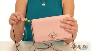 Tory Burch McGraw Flat Wallet Crossbody SKU: 9028437 - YouTube