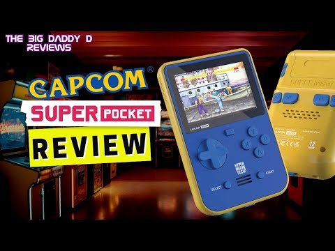 Hyper Mega Tech Super Pocket Capcom Edition Review - Evercade on a