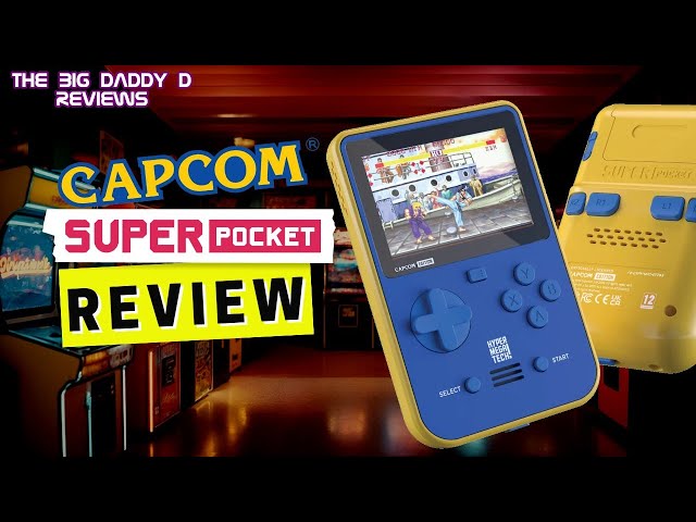 Hyper Mega Tech Super Pocket Capcom Edition Review - Evercade on a