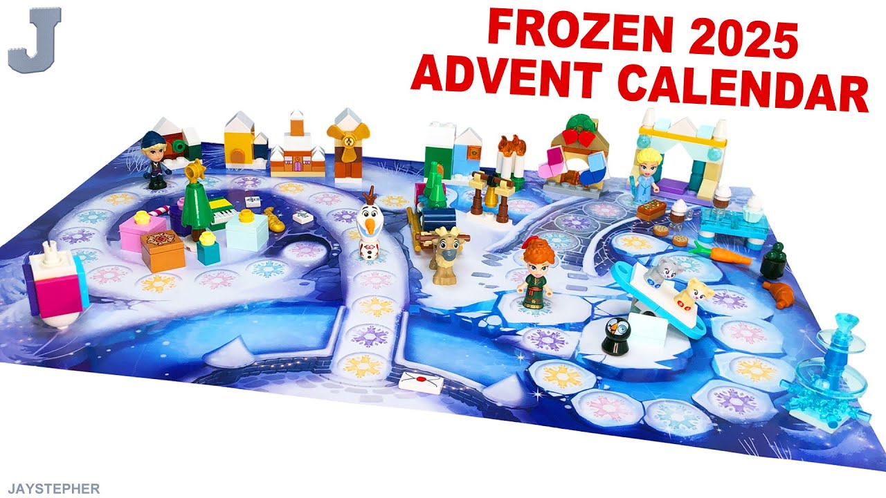 ❄️ページ LEGO Disney 2025 Frozen Advent Calendar 43273 Unboxing, Tour