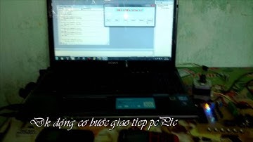 Điều khiển động cơ bước giao tiếp máy tính