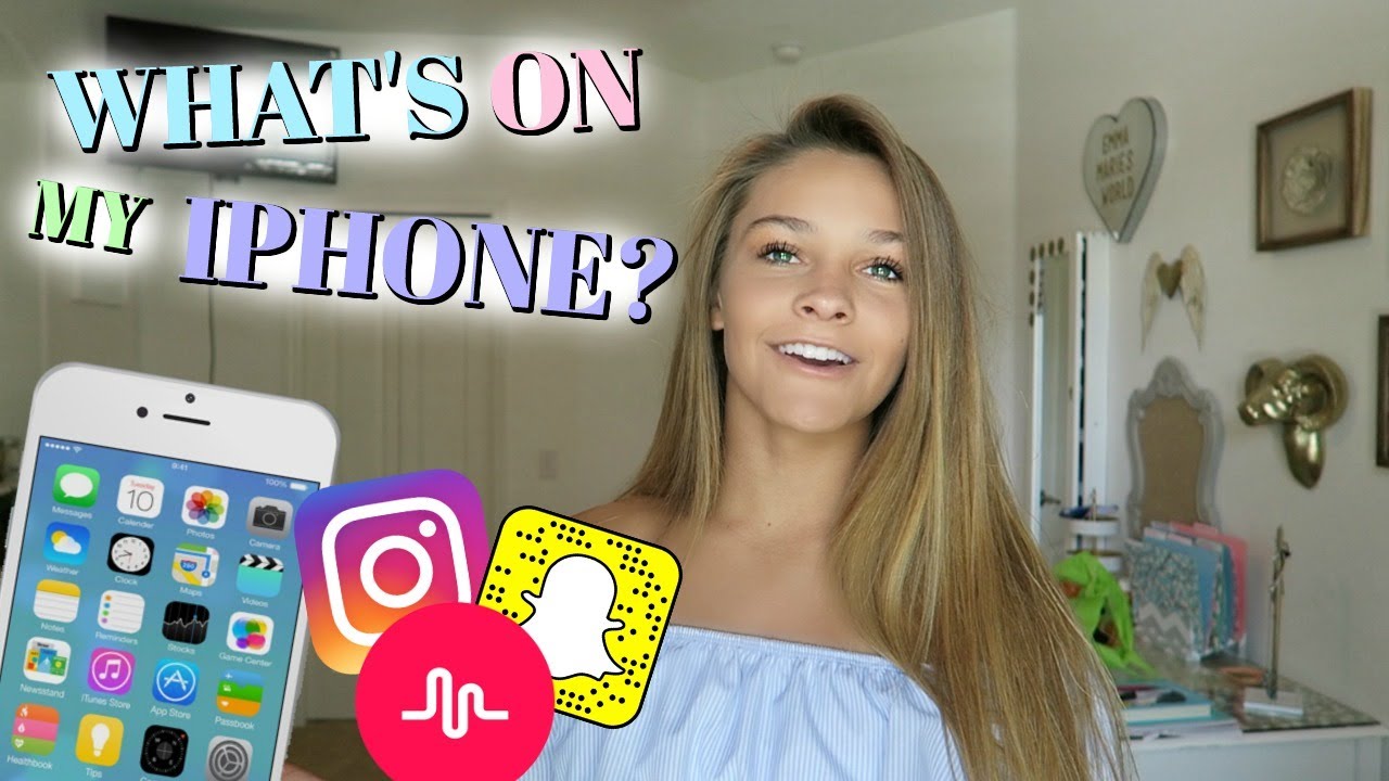 UPDATED WHAT'S ON MY IPHONE!