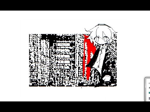 【うごメモ】BLOOD WARNING? 【Flipnote 3D】
