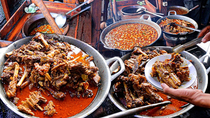 MBAH GIRAN JOGJAKARTA'S SPECIAL GOAT SATISFIED, A MUST TRY!!