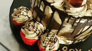 Hennessy Upside Down Bottle Cake..follow Me On Facebook S Cake Creations And On Instagram