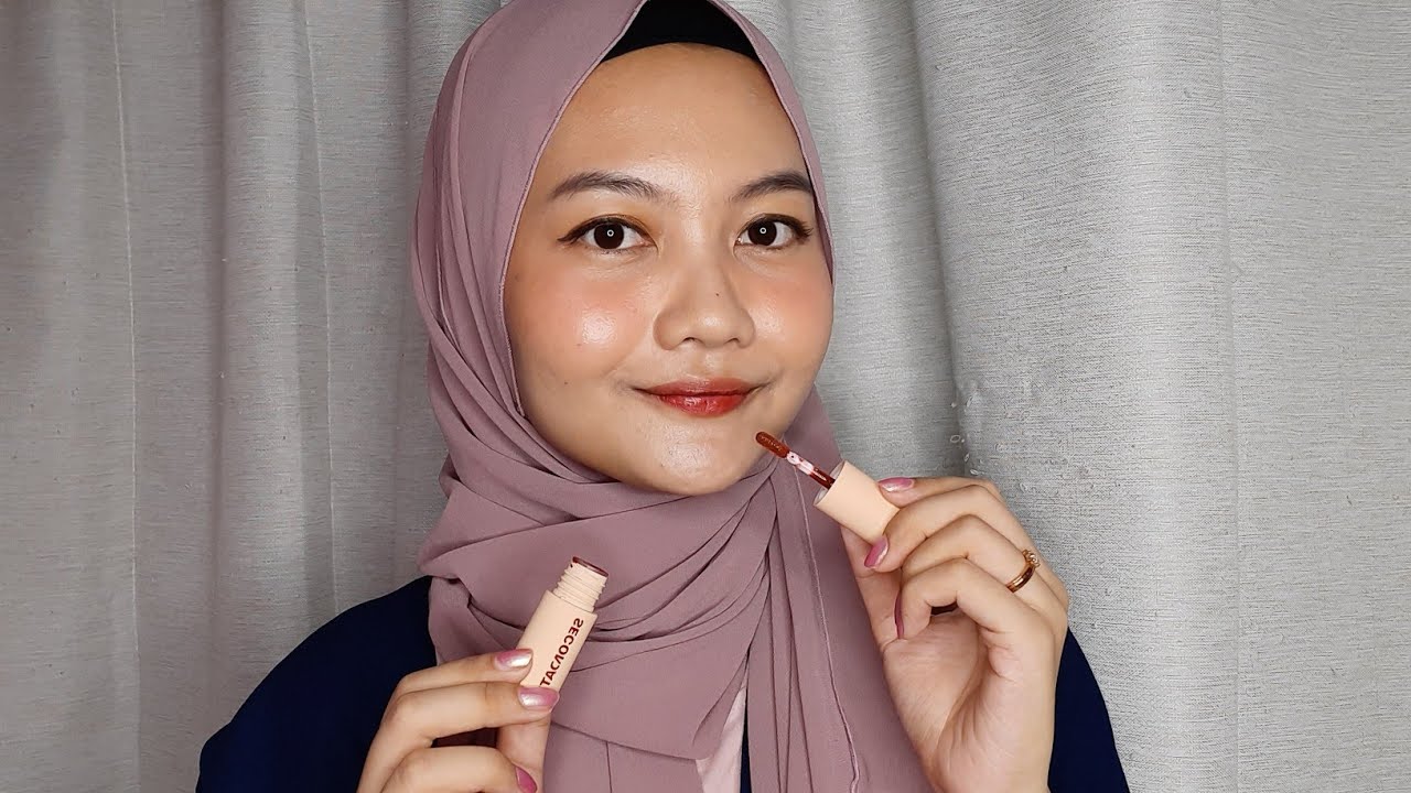 Secondate Beauty Milky Gel Liptint Shade Naughty (Unboxing + Try On)
