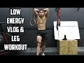 Low Energy Vlog | Leg Workout | 6 weeks out