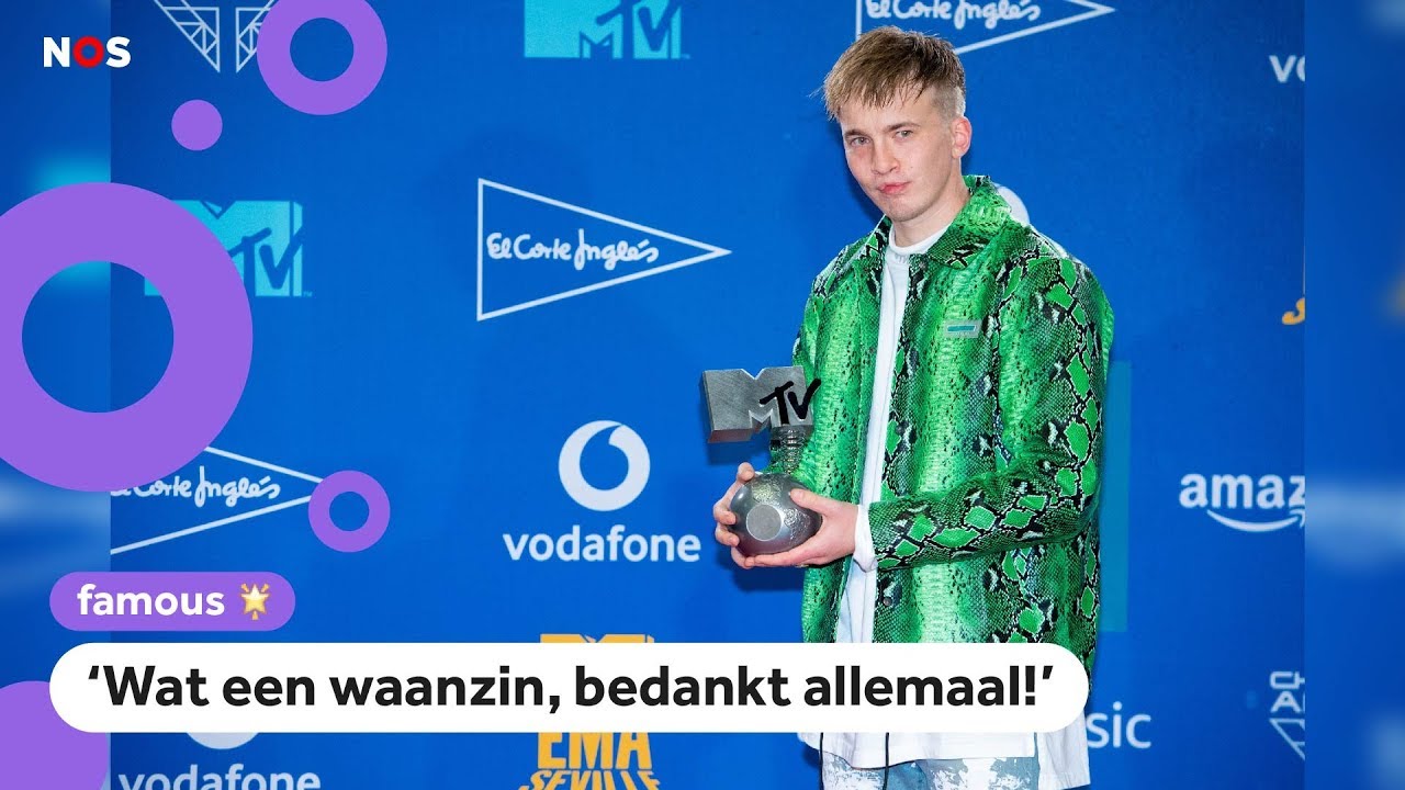 Snelle wint MTV Award voor Best Worldwide Act - YouTube