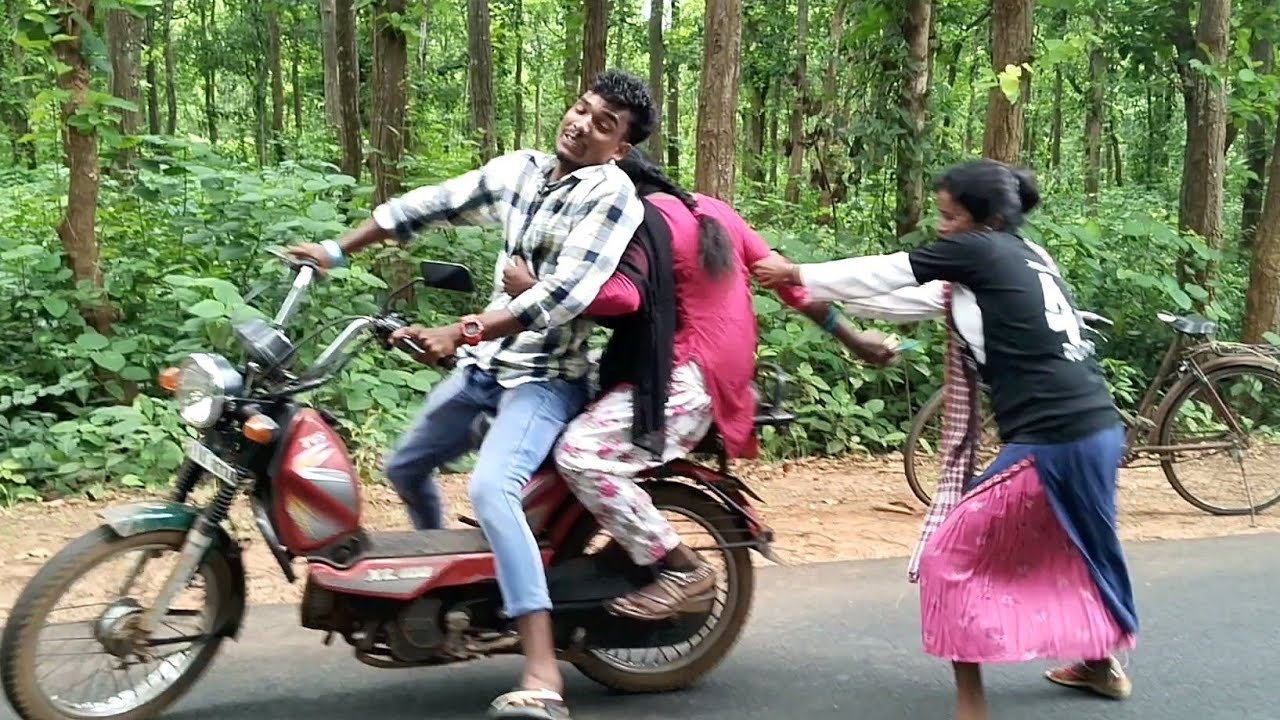 Danguwa Mone Dobol Dobol//santali comedy chennal/Santali comedy video 2024//#viralvideo #funny #san