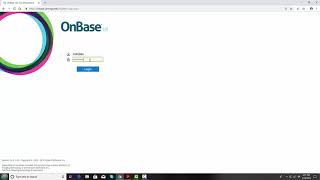 Accessing faculty evaluations and other documents through Onbase