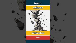 Collapse - Seffondrer Learn English Apprenons Langlais Vocabulary Builder