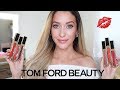 NEW TOM FORD 'GLOSS LUXE' LIP GLOSS COLLECTION REVIEW & SWATCHES!