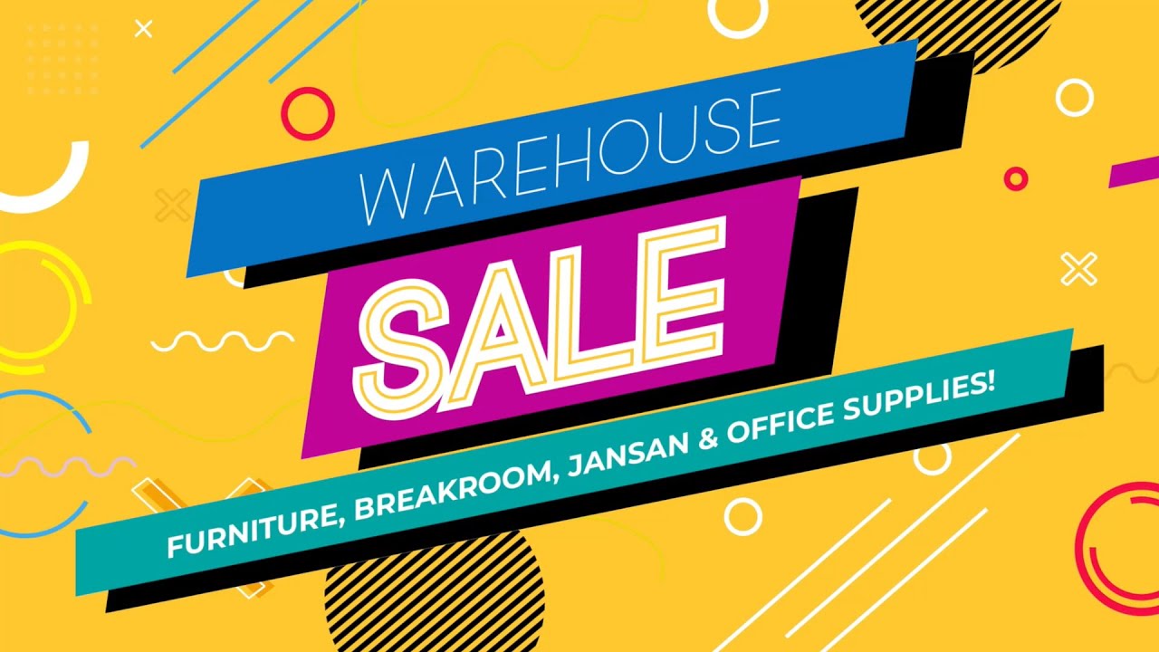 Introducing SPR's 2024 Warehouse Sale: Workplace, Break Room, & Back to School Items at Low Prices!
