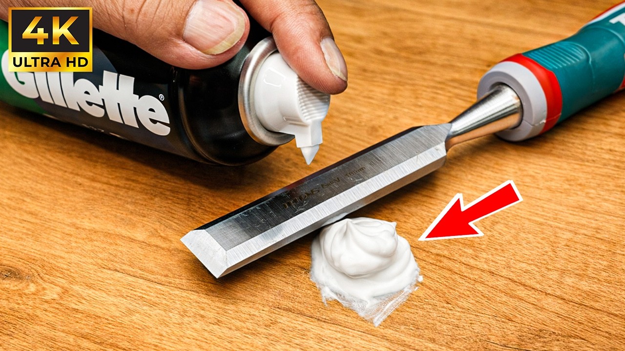 The Easiest Way To Sharpen A Chisel To Razor-Sharp In Just 2 Minutes ...