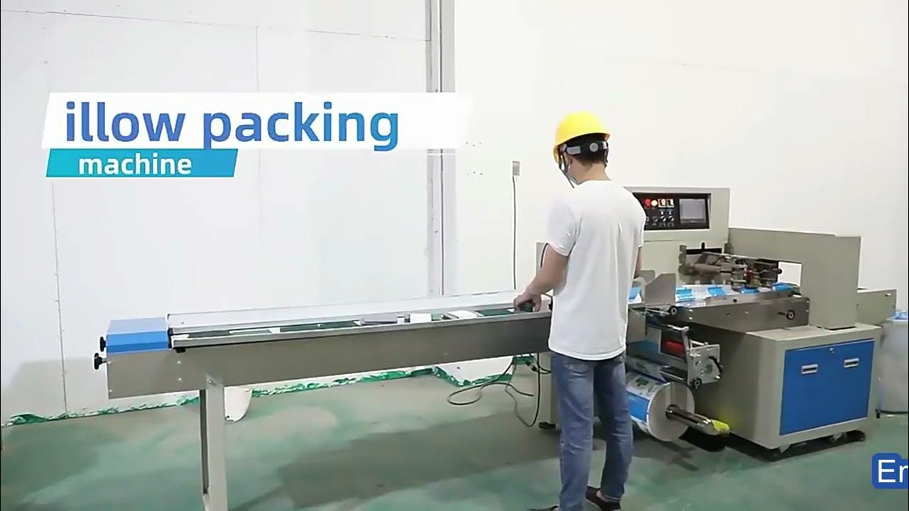 Disposable razor flow pack equipment hotel use soap pillow pack YouTube