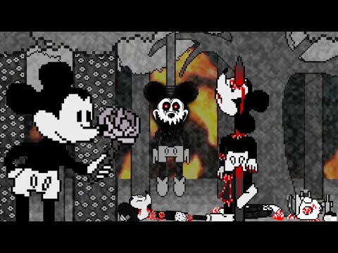 SUICIDE MOUSE.EXE REMAKE - ALL ENDINGS, ALL SECRETS & ALL DEATH SCENES (Suicide Mouse.Avi Relapse)