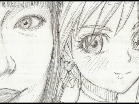 鉛筆で描いて見た!214 能登 麻美子のと まみこ プリキュアオールスターズNewStage キュアエコー版