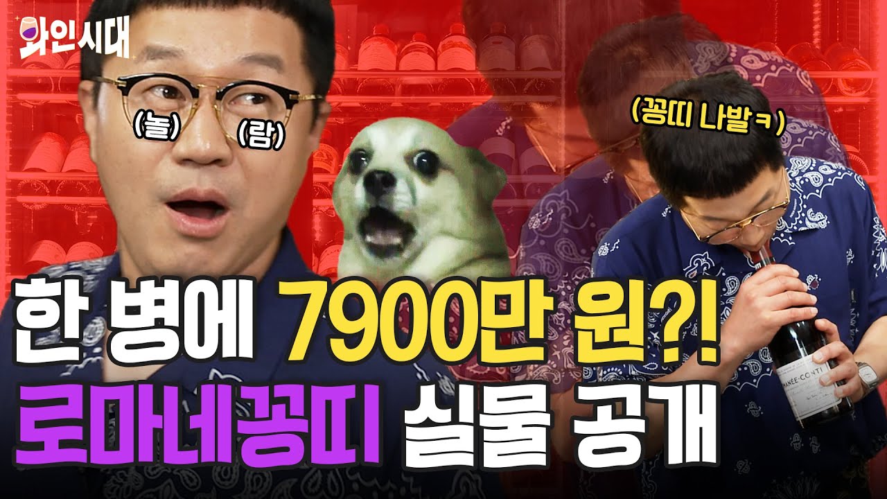 테슬라 한 대 값에 100년 된 와인까지! 전설의 와인 만난 상렬이형 (Feat.파파금파) EP.08 