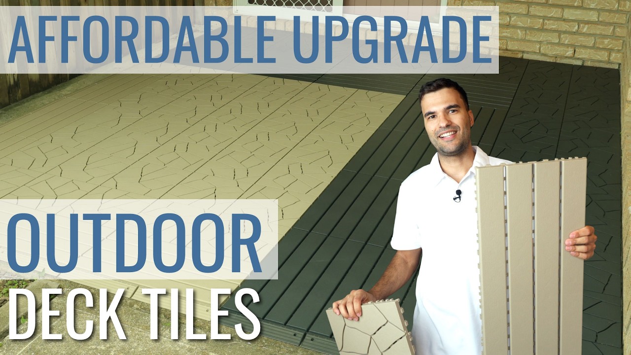 How to Install DIY Deck Tiles