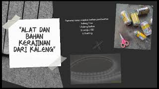 Contoh Kerajinan Bahan Keras Prakarya Kelas 9