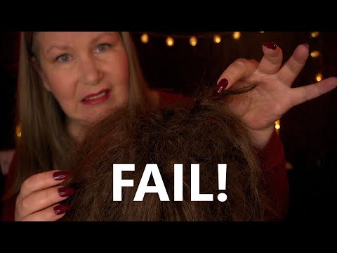 ASMR︱Bad Hair Day? 😩 Ich mache deine Haare wieder schön︱FAIL︱Frieseur Roleplay Deutsch German