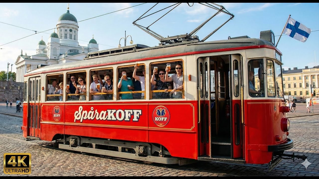 SpåraKOFF Helsinki | Ride the Beer Tram Through the City’s Best Sights 🍺🇫🇮