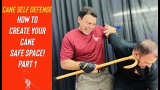 Cane Self Defense- How To Create Your Cane Safe Space! (Part 1)