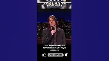 Thumbnail of Refried Beans - Mitch Hedberg #mitchhedberg #standup #standupcomedy