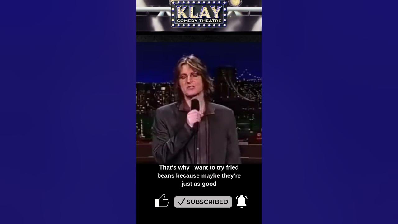 Refried Beans - Mitch Hedberg #mitchhedberg #standup #standupcomedy