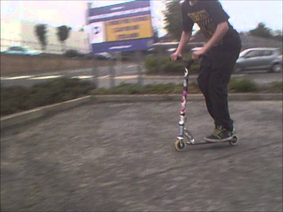 wallride to flat replaying gap