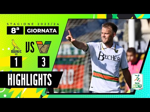 HIGHLIGHTS  Modena vs Benevento (1-1) - SERIE BKT 