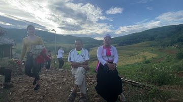 Đi chơi ruộng bậc thang miền miền đồi hai nghệ nhân hát rất hay Bùi Loan-Bùi Huyền