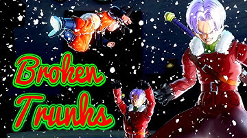 Santa Trunks combos are Amazing in Dragon Ball Xenoverse 2