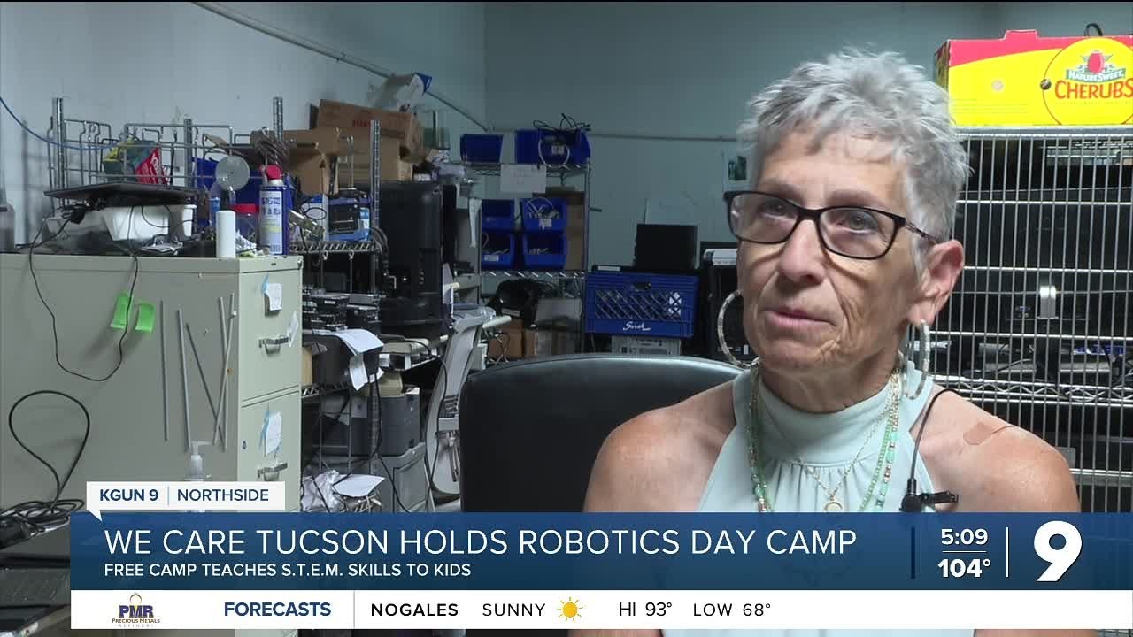 Building the future: 'We Care Tucson' tech robotics camp teaches STEM skills to underserved youth