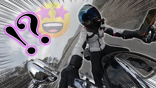 【1800cc】限界までアメリカンを傾けて峠を疾走してみた【Indian challenger】
